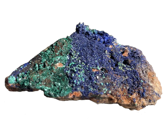 Dazzling Azurite and Malachite Mineral Display Specimens - dinosaursrocksuperstore