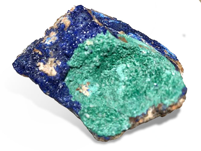 Dazzling Azurite and Malachite Mineral Display Specimens - dinosaursrocksuperstore