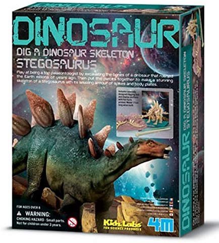Kidz Lab Stegosaurus Dig a Dino Excavation Kit - dinosaursrocksuperstore