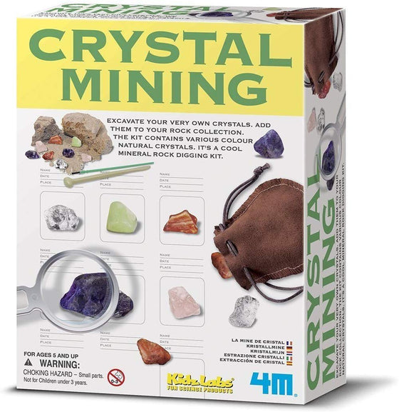 4M Crystal Mining Kit - dinosaursrocksuperstore