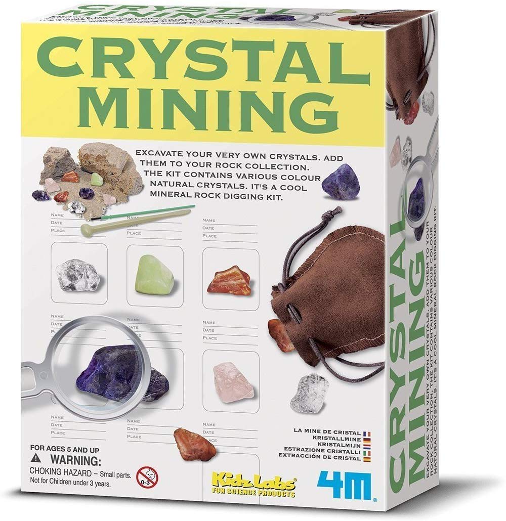 4M Crystal Mining Kit - dinosaursrocksuperstore