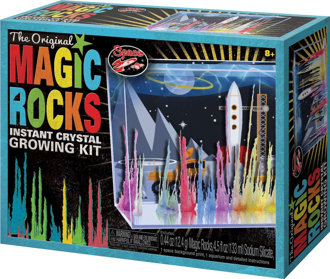 Toysmith Magic Rocks Instant Crystal Growing Kit (Assorted Styles) - dinosaursrocksuperstore