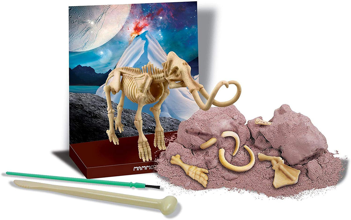 4M Mammoth Excavation Kit - dinosaursrocksuperstore