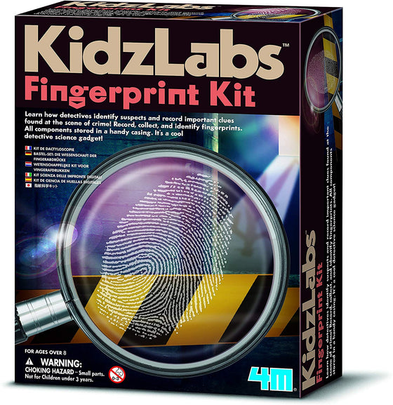 Kidz Lab Science Museum Finger Print Kit - dinosaursrocksuperstore