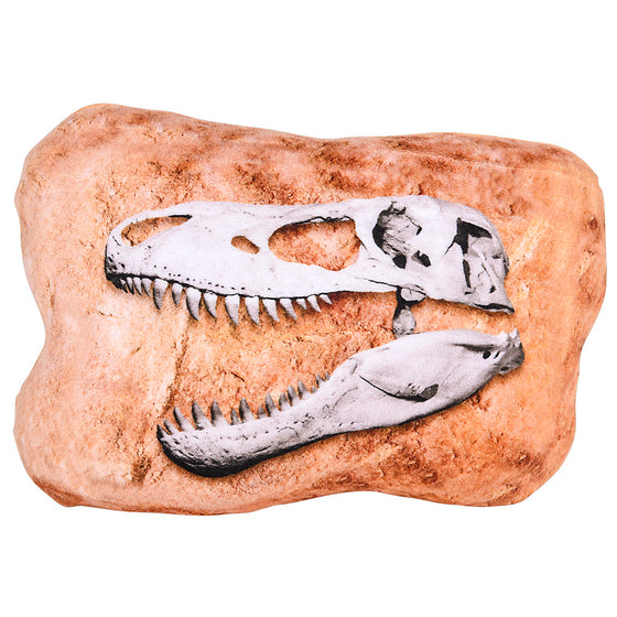 T-Rex - Tyrannosaurus Rex - Dinosaur Skull Pillow - Giant 15" x 12" - dinosaursrocksuperstore