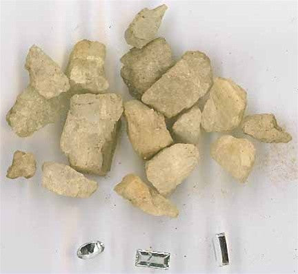 Bulk Minerals: Aquamarine Gemstones - by the pound - dinosaursrocksuperstore