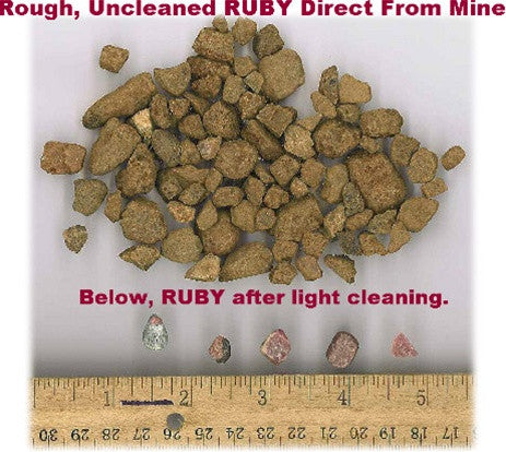 Ruby Gemstones - by the pound - dinosaursrocksuperstore
