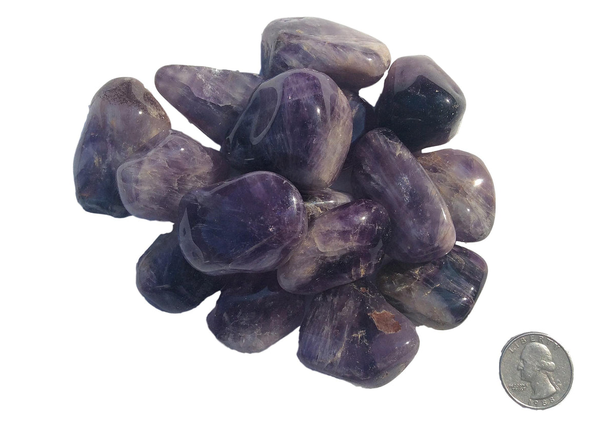 Chakra Healing Stones - AMETHYST - Free Shipping - dinosaursrocksuperstore