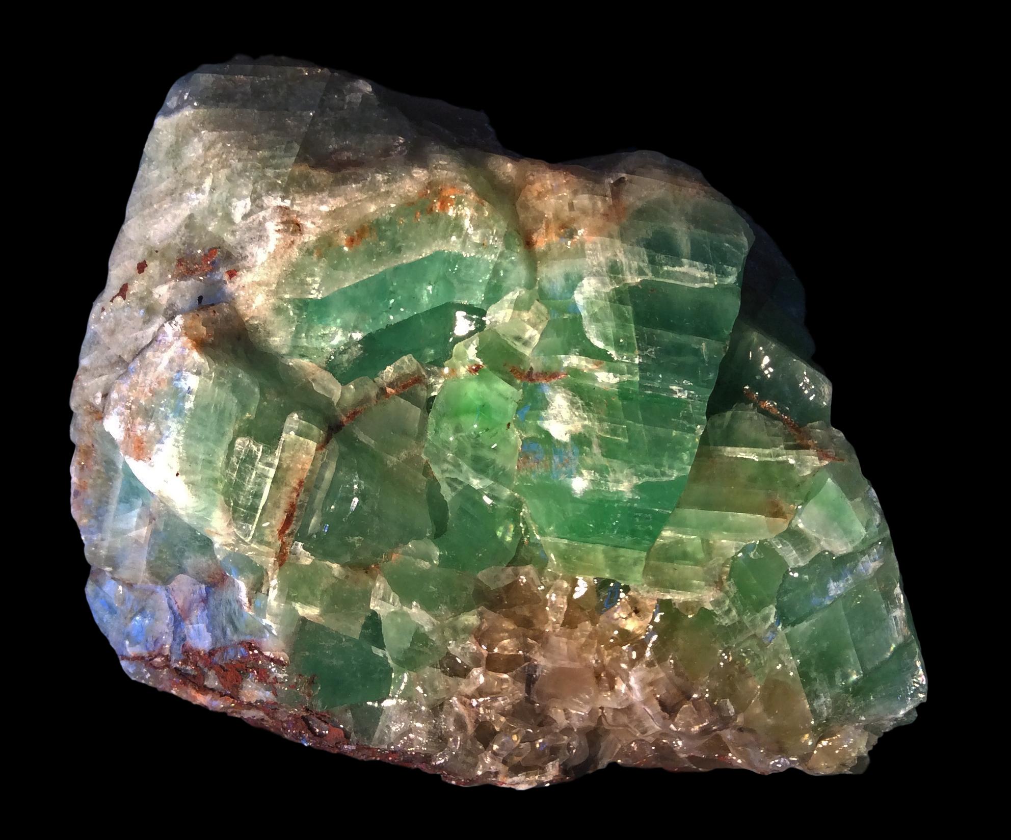 Dark Green Calcite