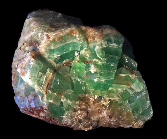 Gorgeous Deep GREEN CALCITE - dinosaursrocksuperstore