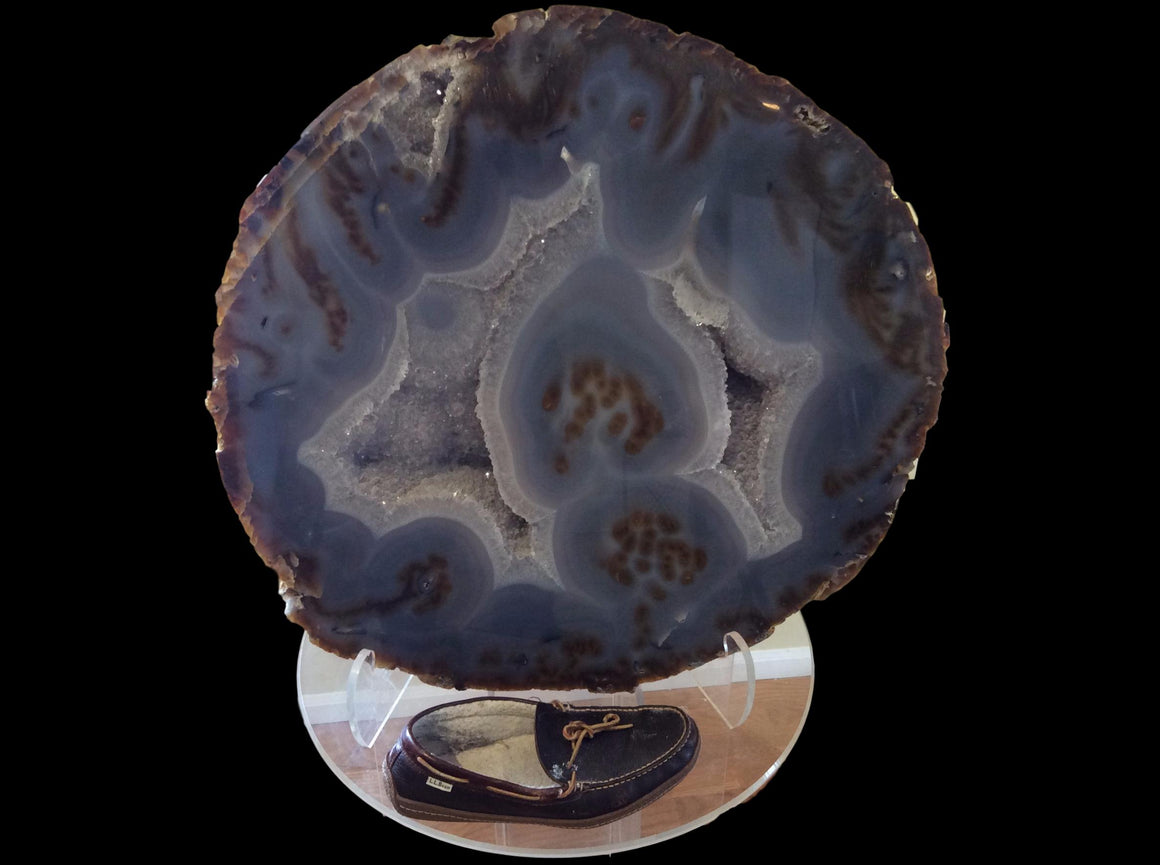 Museum Specimen GEODE - 28" Tall - dinosaursrocksuperstore