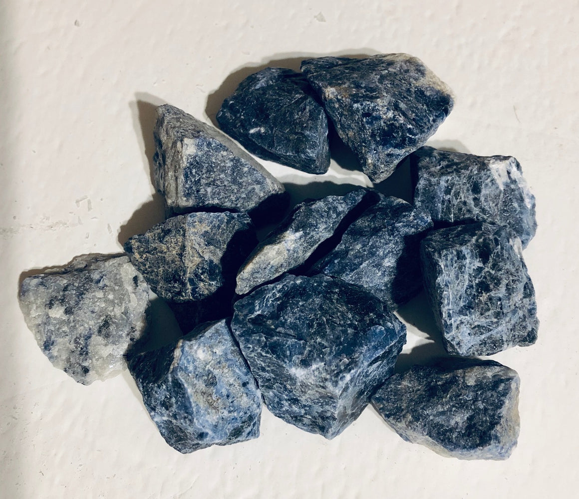 Bulk Natural Blue Sodalite Mineral - 1 lb - 20+ 2"-3" pieces
