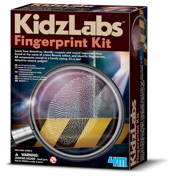 KidzLabs FINGERPRINT KIT - dinosaursrocksuperstore