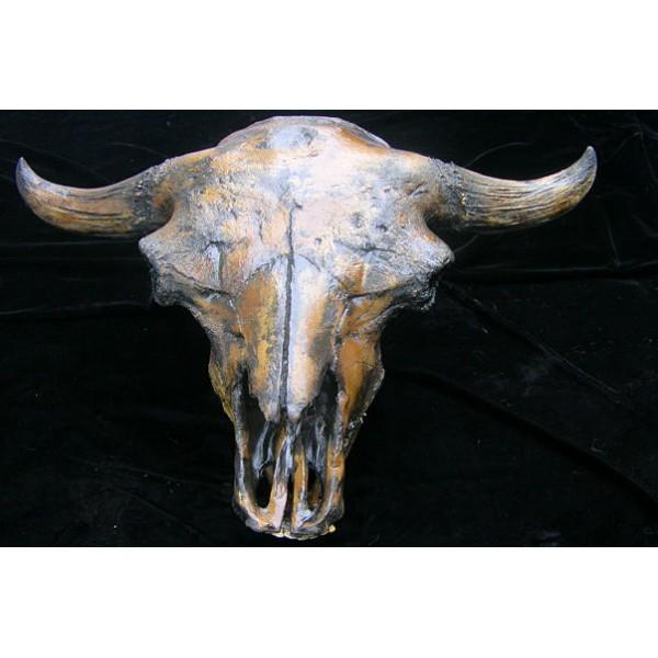 Extra Large Buffalo Skull Replica With Mandible - dinosaursrocksuperstore