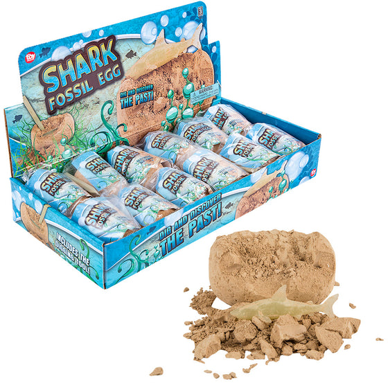 Dig and Discover Mini Shark Excavation Kit - 3" x 3" - dinosaursrocksuperstore