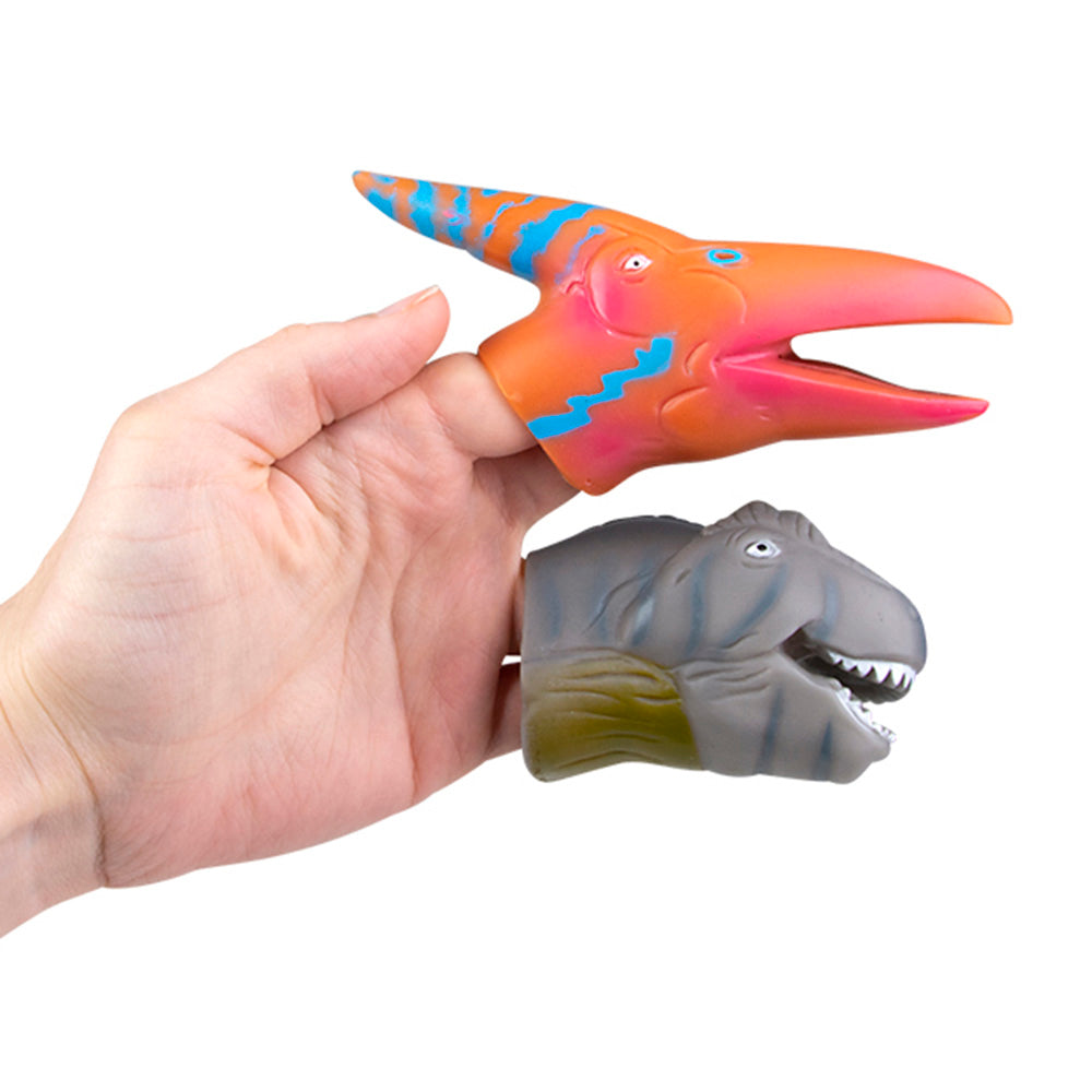 Favor - Dinosaur Finger Puppets  - set of 12 - dinosaursrocksuperstore