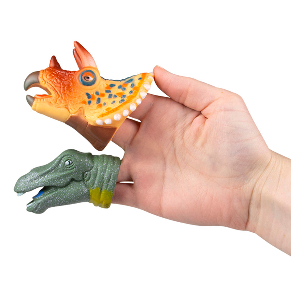 Favor - Dinosaur Finger Puppets  - set of 12 - dinosaursrocksuperstore