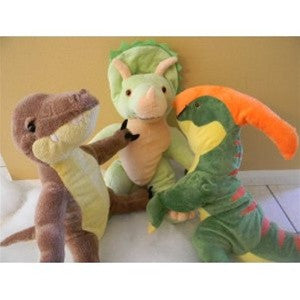 Stuff A Dino (like Build A Bear) Kit - set of 3 15" Dinosaurs - dinosaursrocksuperstore