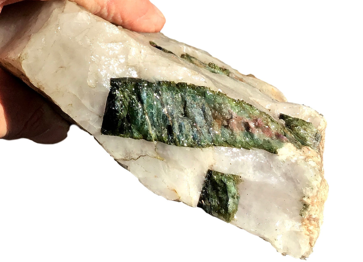 Watermelon Tourmaline Crystal Mineral Display Specimen #10 - Giant - 9" x 6" - dinosaursrocksuperstore