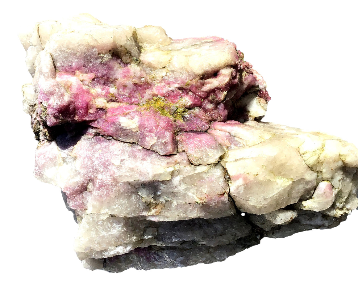 Watermelon Tourmaline Crystal Mineral Display Specimen #14 - 8"x6"x5" - dinosaursrocksuperstore