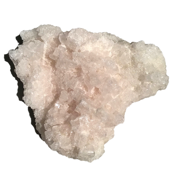 Genuine Pink Halite (Salt) Crystal - 4" x 1" x 3" - #D