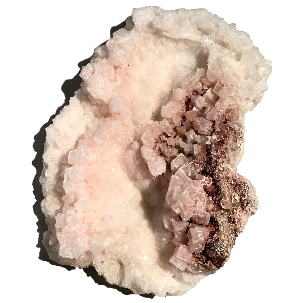 Genuine Pink Halite (Salt) Crystal - 3.5" x 1" x 2" - #H