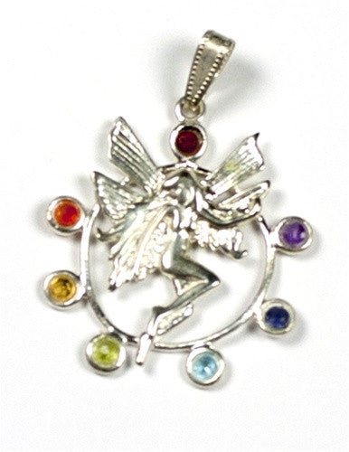 Chakra Fairy Pendant - gift packaged - dinosaursrocksuperstore