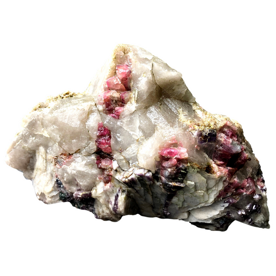 Watermelon Tourmaline Crystal Mineral Display Specimen #1001 - 7" x 4.5" x 4.5"