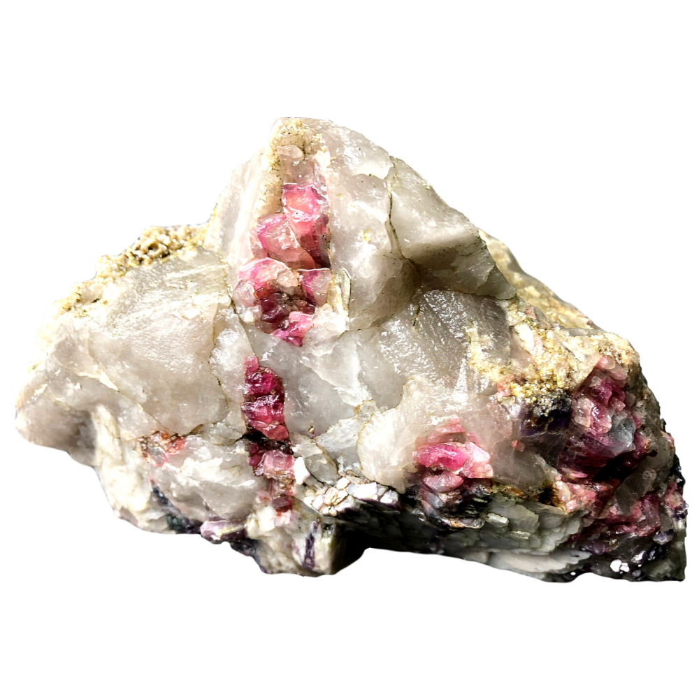 Watermelon Tourmaline Crystal Mineral Display Specimen #1001 - 7" x 4.5" x 4.5"